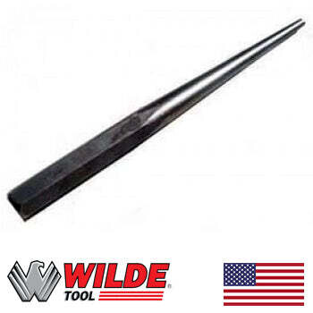 Wilde Long Taper Punch, 1/4&quot; US-Made