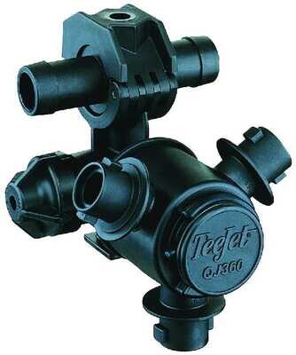 TeeJet Triple Nozzle Body, 3/4&quot; Double Barb