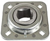 Square Flange Disc Bearing, 1-1/2&quot; Square Bore