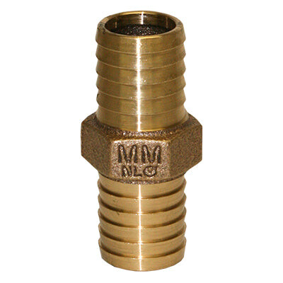 Red Brass Coupler,  1-1/2”