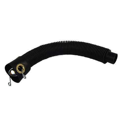 Neoprene Seed/Fertilizer Tube, 1-9/16&quot;@Top, 1-1/4&quot;@Bottom