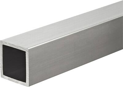 Aluminum Square Tubing, 1-1/4&quot;X1-1/4&quot;X1/8&quot;