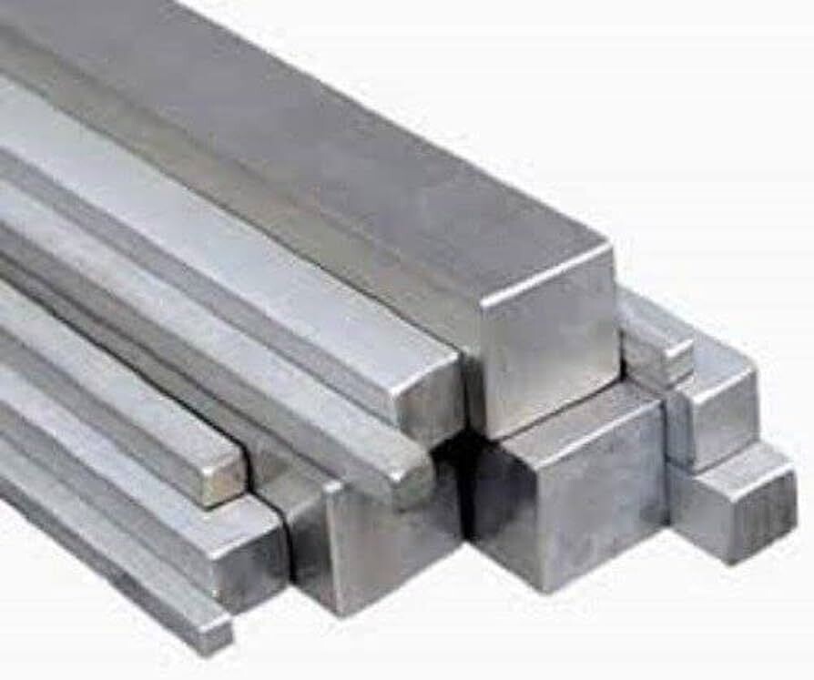 Aluminum Square Bar, 5/8&quot;