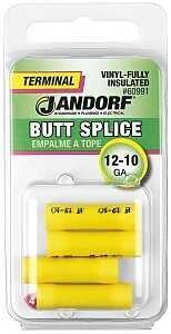 Butt Splice Wire Terminals, 12-10Ga-     Discontinue