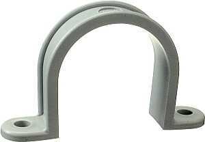 Halex 71210B PVC Conduit Strap, 1&quot; 2-Hole 50Pk