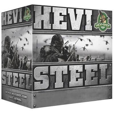 Hevi-Shot Hevi-Steel 3&quot;, 20Ga. Shotgun Ammo, #1 Shot 1400FPS,  20CT