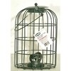 Large Green Caged Tube Bird Feeder, .5Lb