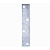 Steel Mending Plate, 6&quot;X3/4&quot; Zinc