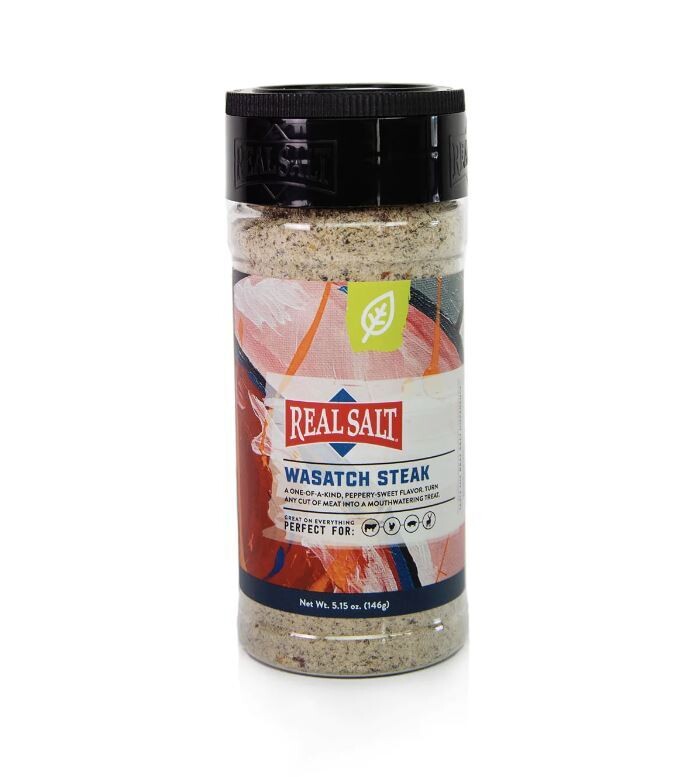 Redmond Real Salt Seasonings Wasatch Steak Shaker,  5.15oz