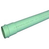 Cresline SDR35 PVC Pipe, 4&quot;X10Ft, Belled End