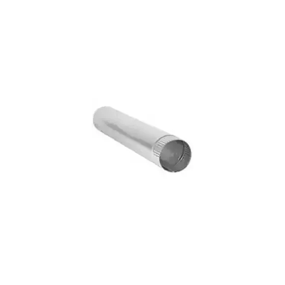Dundas P4E20ZW Aluminum Dryer Vent Pipe, 4&quot;X24&quot;