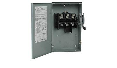 Cutler Hammer Non-Fusible Single Throw Safety Switch, 100A
