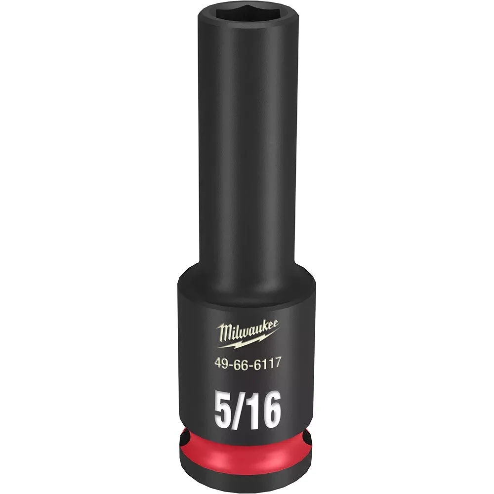 SHOCKWAVE Impact Duty™ 3/8&quot; Drive 5/16&quot; Deep Well 6 Point Socket