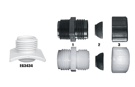 Weed Wiper Wick Kit for 3&quot; X 10Ft PVC Pipe