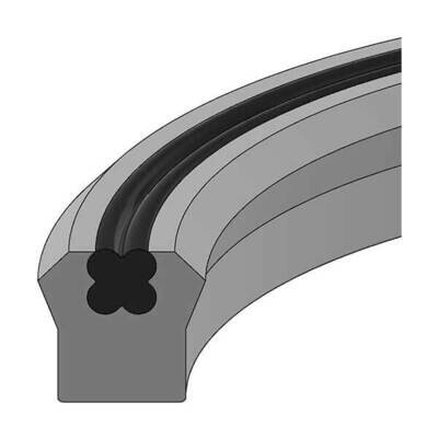 Cylinder Rod Seal, 1-1/4&quot;X1-1/2&quot;X3/16&quot;