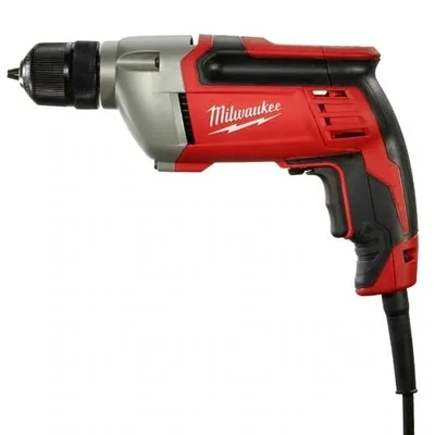 Milwaukee Drill, 3/8&quot; 8Amp w/Keyless Chuck