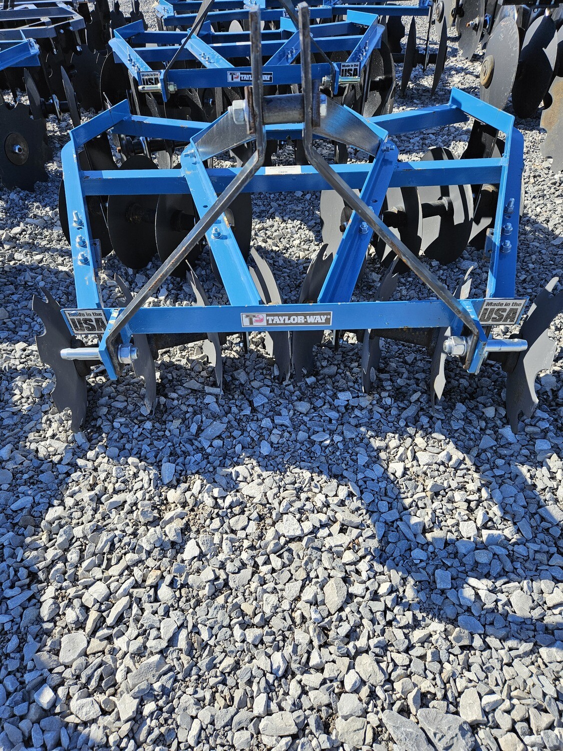 Taylor Pittsburgh 3-Point Disc Harrow w/Angle Iron Frame, 5-1/2Ft
