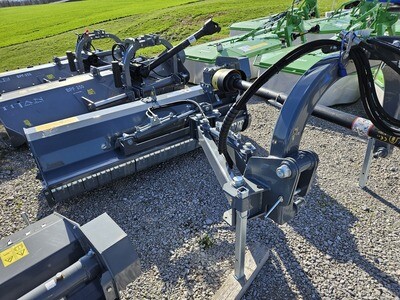 IronCraft BRF Heavy Duty Offset Ditch Bank Flail Mower w/Hammers, 71&quot; Working Width