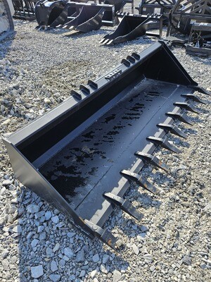 Loflin XHD Low Profile Bucket w/Large Pin-On Teeth, 84&quot;