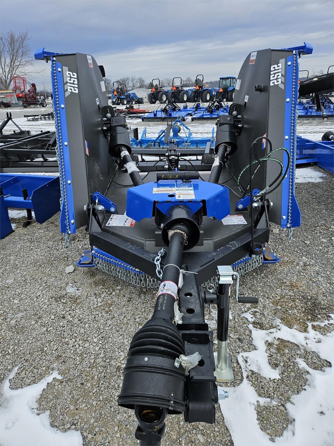 IronCraft Pull-Type 12Ft Flex-Wing Rotary Cutter