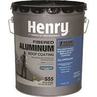 Standard Grade Aluminum Roof Coating,  5-Gal