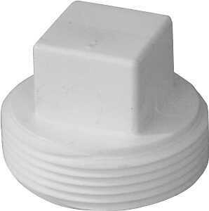 CANPLAS 193054S PVC DWV Threaded Plug, 4"