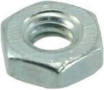 Midwest Fastener 3751 Nut Hex Zinc Fine 10-32