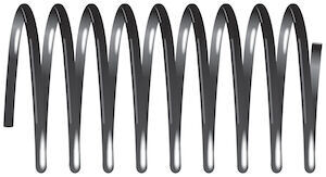 Gates Wire Spring Guard, 1-5/8&quot;OD