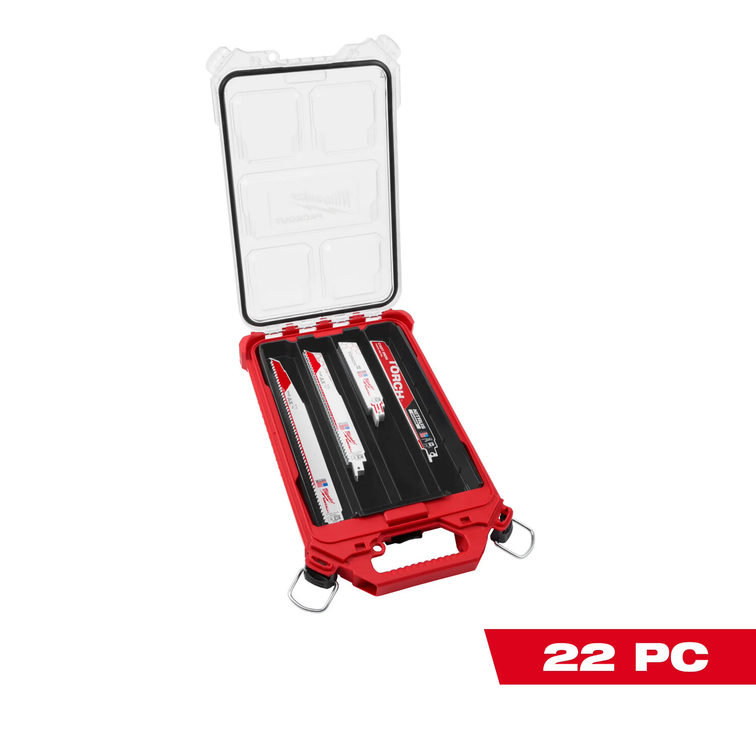 Milwaukee 22-Pc. Sawzall Kit in a PackOut Organizer