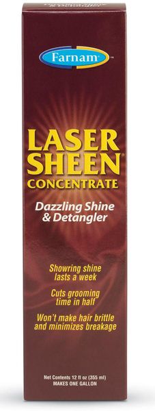 Farnam 100550410 Laser Sheen Concentrate, 12oz