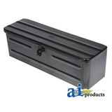 A&amp;I Products Black Tractor Toolbox, 16&quot;