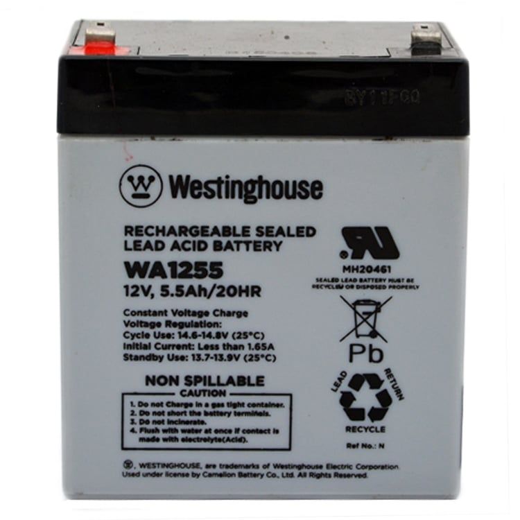 Sealed Lead Acid Battery, 12V 5.5AH