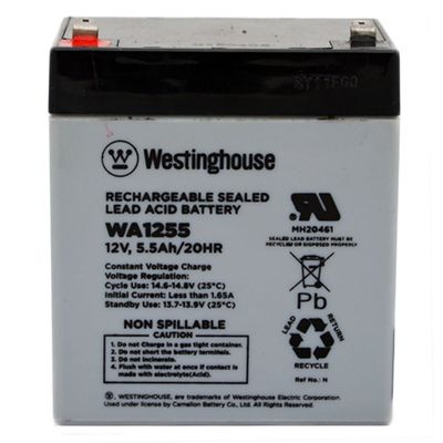 Sealed Lead Acid Battery, 12V 5.5AH