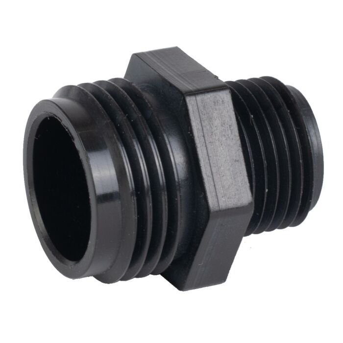 Garden Hose Adaptor, 3/4&quot;GHTX1/2&quot;MPT