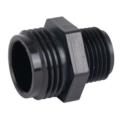 Garden Hose Adaptor, 3/4&quot;GHTX1/2&quot;MPT