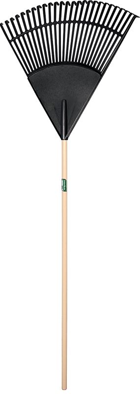 Union Tools 64309 24&quot; Poly Leaf Rake, 26-tine