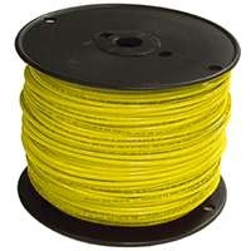 Southwire 14YEL-STRX500 THHN Yellow Single Building Wire