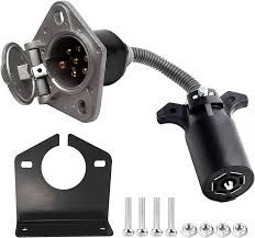 DriSentry 7-Way FlDriSentry 7-Way Flat RV to 7-Way Round Trailer Adaptor