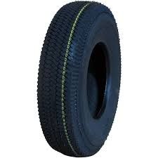 Saw-Tooth Tread Tire, 4.10/3.50-6 2-Ply (For 6&quot; Rim)