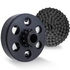 Centrifugal Clutch Sprocket, 40/41X10T, 3/4&quot;Bore, 3-5HP