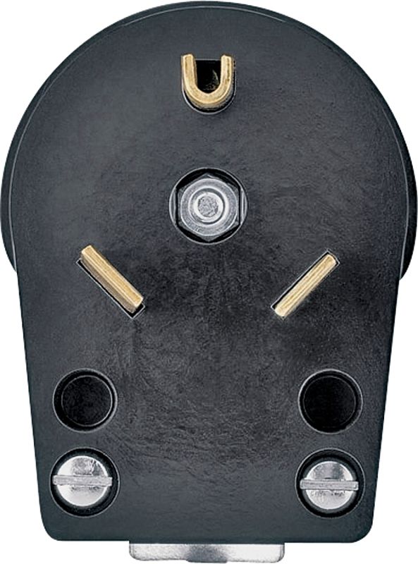Eaton 83-Box Angled Electric Plug, 30A, 125V Nema TT30