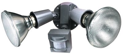 Heathco HZ-5408-GR-G Gray Motion Security Light