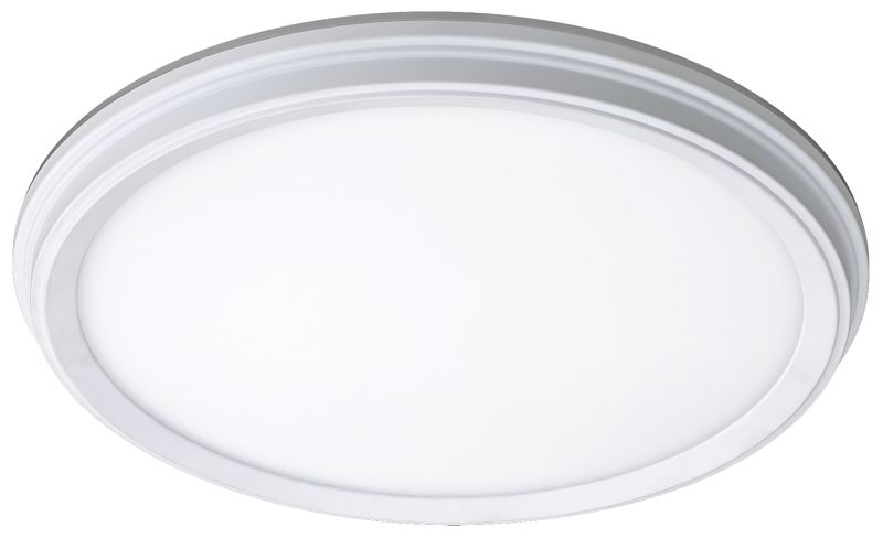 ETI 11&quot; White, Round Flush Mount Led Light Fixture