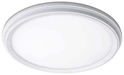 ETI 11&quot; White, Round Flush Mount Led Light Fixture