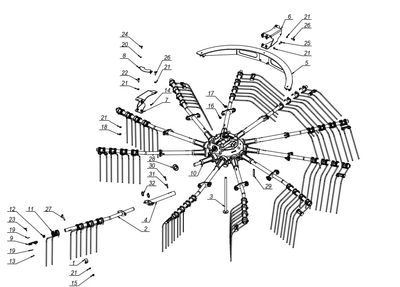 Samasz Rake Arm Mounting