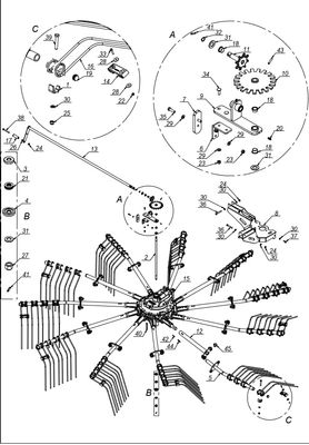 Samasz Rake Arm, LH