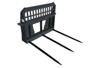 IronCraft Triple High Back Bale Spear w/3-49&quot; Spears, Rated @ 2800Lbs