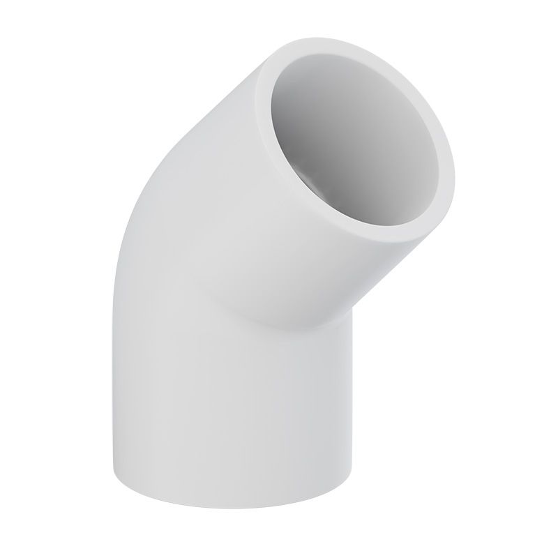 Tigre Sch40 PVC 45Deg. Ell, 6&quot; SXS