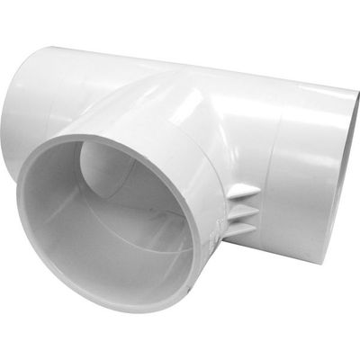 Tigre Sch40 PVC Tee, 6&quot; SXSXS
