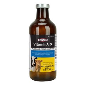 Durvet DME2142 Vitamin A/D Injectable, 250ML